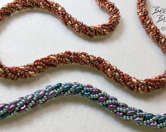 Slyther - Beaded Rope Pattern - Tutorial