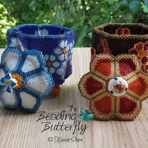 Flower Box Tutorial - Advanced 3D Peyote Pattern