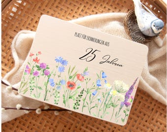 Erinnerungskiste zum Hochzeitsjubiläum | Geschenk zur Silberhochzeit, goldenen Hochzeit und anderen Jubiläen