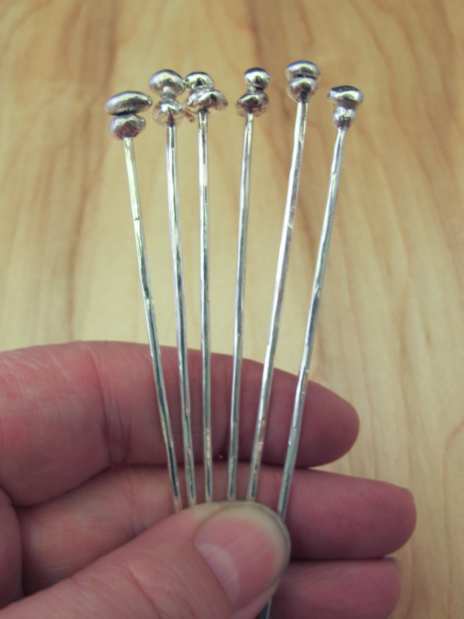 Sterling Silver Cocktail Picks Barware 1 Set of 6 Etsy