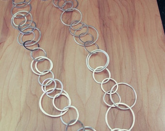 Handmade 30 inch Sterling Silver Chain