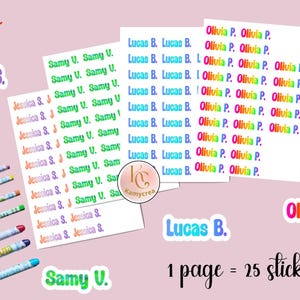 Etiquettes Nominatives Personnalisées, Deux Tons à Qui Appartient Ce Garçon, étiquettes Garçon Pour Enfants, école, Livres, Dossiers, Cahier. Imperméable Ou Mat - France