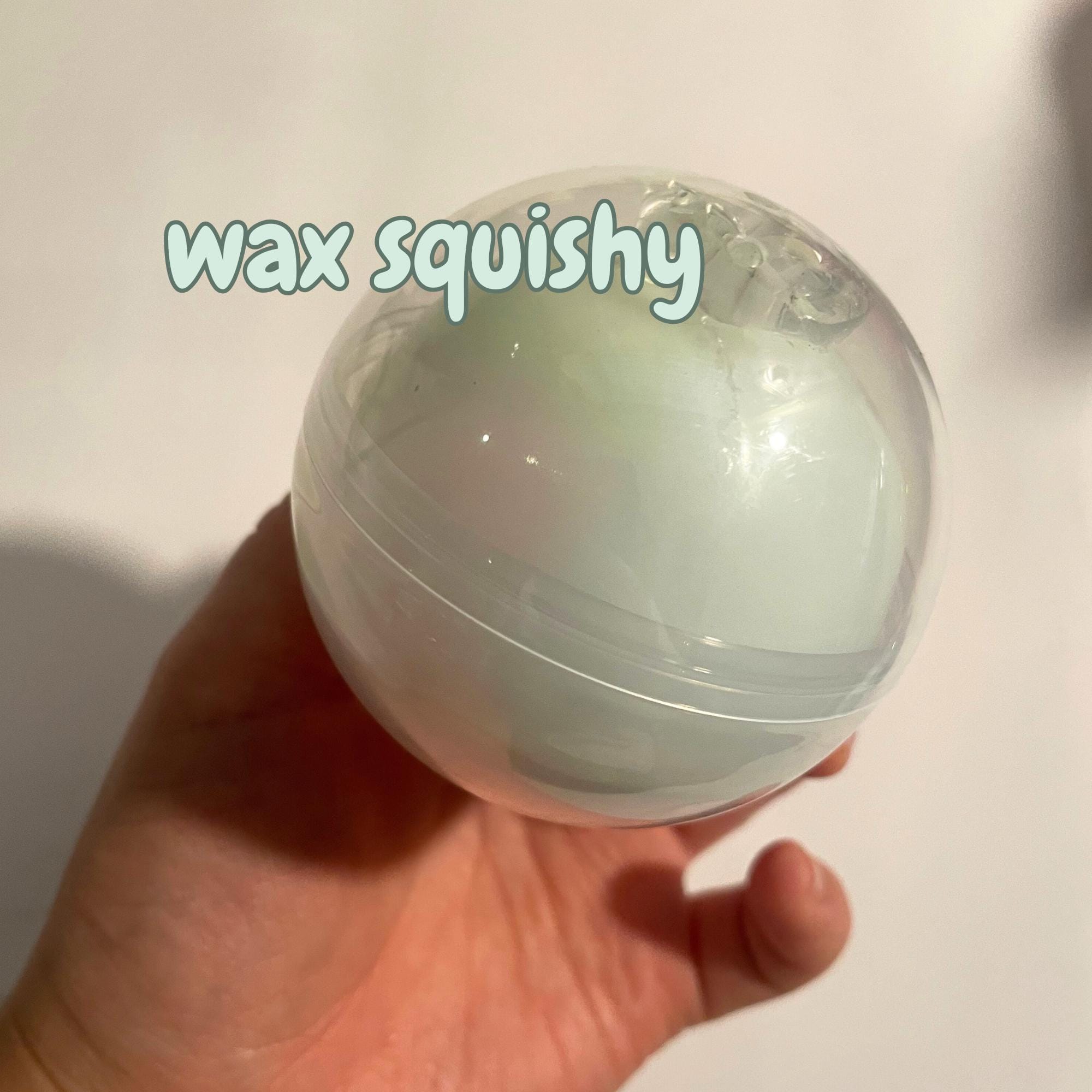 ASMR Wax Squishy Toy, Crack Squishy Stress Ball, Kawaii Pastel Sensory ...