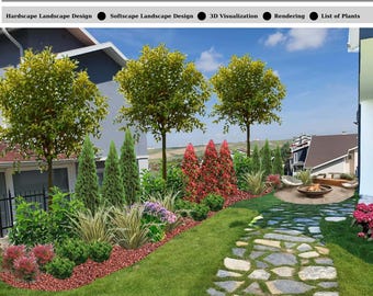 Custom Landscape Design: Personalized Garden Planting Plan (Digital PDF)