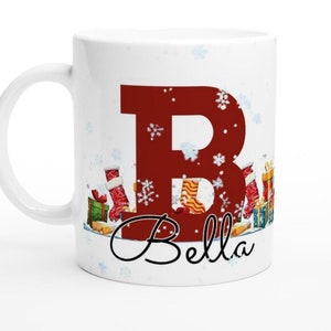 Personalized Christmas Mug Gift - Gifts design Mug - Secret Santa Fun