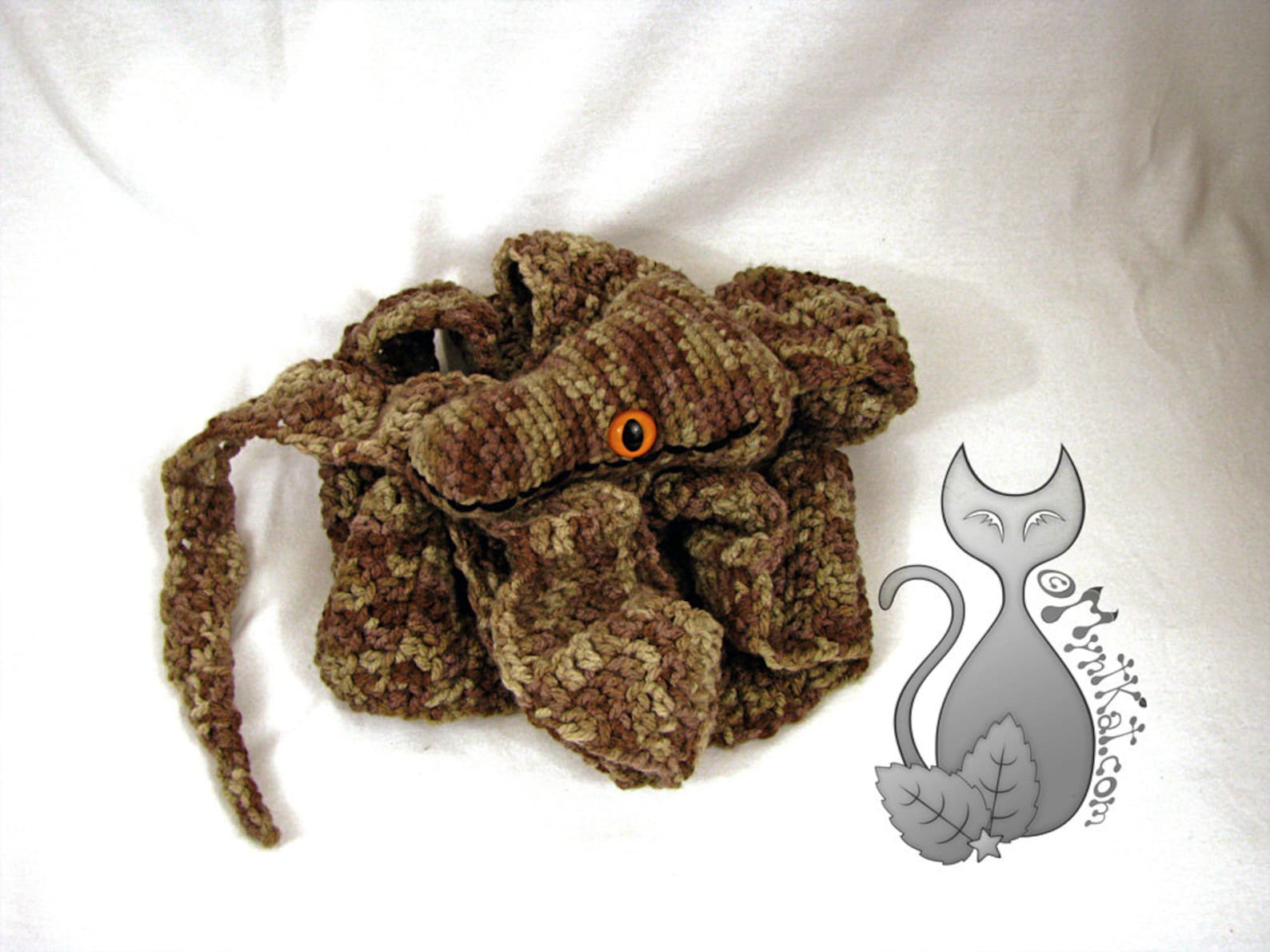 Snake Scarf Crochet Pattern Etsy