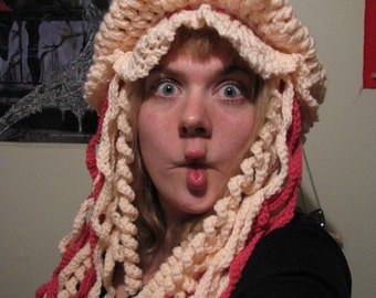 Jellyfish Hat - Crochet Pattern