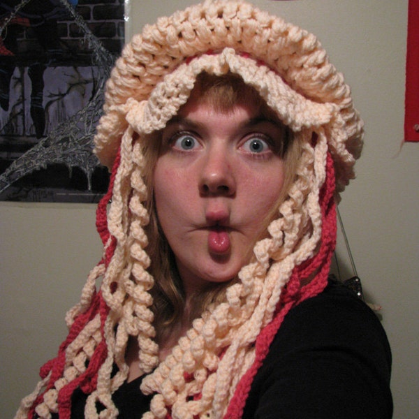 Jellyfish Hat - Crochet Pattern