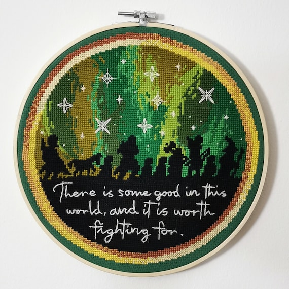 Lord Of The Rings Counted Cross Stitch Pattern / Hobbit PDF