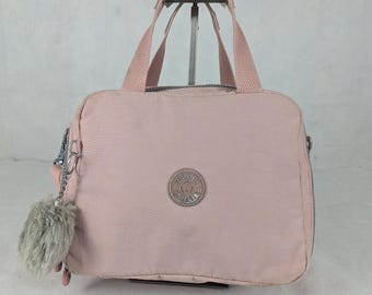 Kipling Soft Pink Kids Backpack With Monkey Keychain - Etsy display picture 2