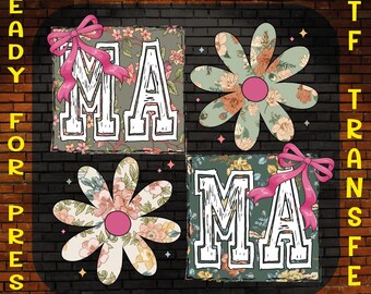 Floral Mama DTF Transfer: Mother's Day Ready To Press,