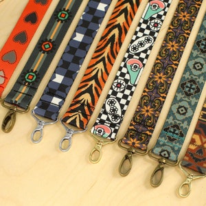 Patterned Purse Strap for Women, Replacement Shoulder Strap for Crossbody Bags, Adjustable Strap for Totes & Handbags, Perfect Gift for Her