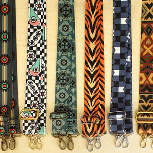 Replacement Crossbody Bag Strap, Adjustable Shoulder Wide Straps for Bags, Women&#39;s Purse Strap, Unique Pattern Bag Strap, Best Gifts for Her