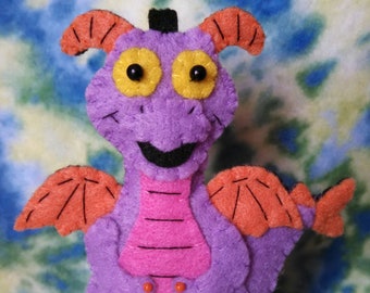 Made to Order - Handmade  Figment - 100% hand cut and sewn!