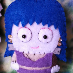 Made to Order - Handmade  Frankenhooker - 100% hand cut and sewn! Please read ship dates!