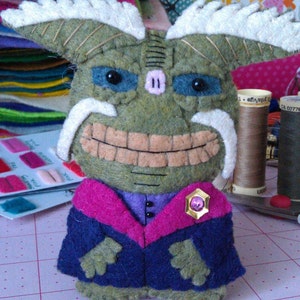 Made to Order - Handmade  Rygel - 100% hand cut and sewn! Please read ship dates!