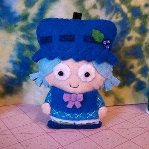 Made to Order - Handmade Blueberry Muffin - 100% hand cut and sewn! Please read ship dates!