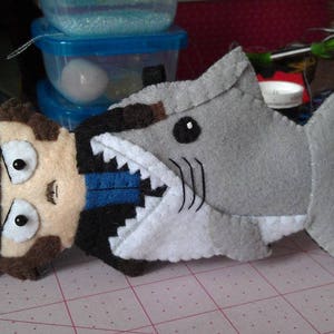 Made to Order - Handmade  Jaws Shark Quint - 100% hand cut and sewn!