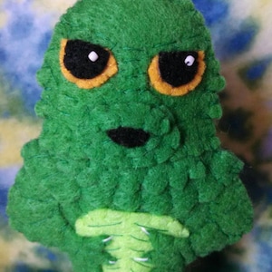 Made to Order - Handmade - Creature from the Black Lagoon - 100% hand cut and sewn!