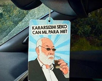 Kararsızım Seko Can Mı Para Mı Premium Oto Kokusu Car Fragrance Tree Araba Kokusu