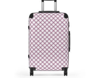 Maleta de viaje burdeos, equipaje estampado para aventureros, regalo perfecto para viajeros, bolsa de viaje para vacaciones, ideal para días festivos.