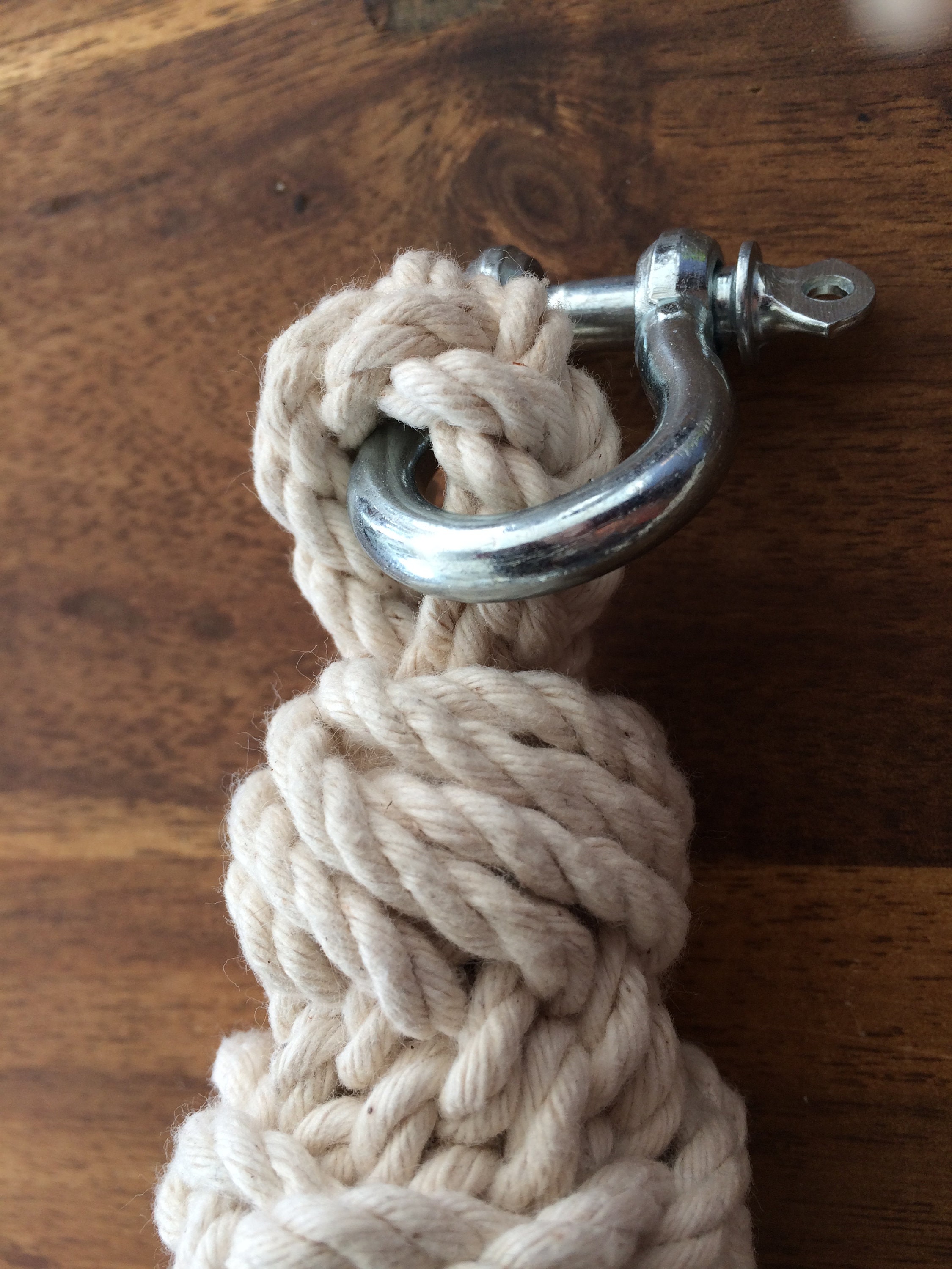 9 Inch cream cotton bell rope a rope bell pull ideal for 7 Etsy