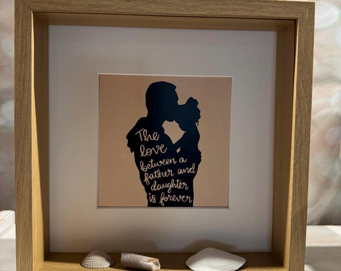Geschenke für Papa von Kindern, als personalisiertes Geburtstagsgeschenk oder zu Weihnachten mit maritime Deko der Küste. Mit Vinyl Plott.
