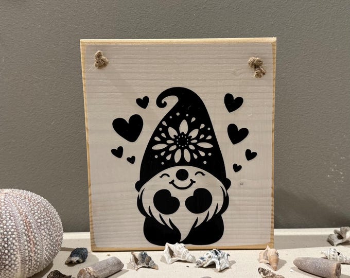 Holz Dekoschild Weihnachten 17 x 19 cm zum aufhängen - Türschild Weihnachten Handmade - skandinavische Weihnachtsdeko, Weihnachtsdeko Holz