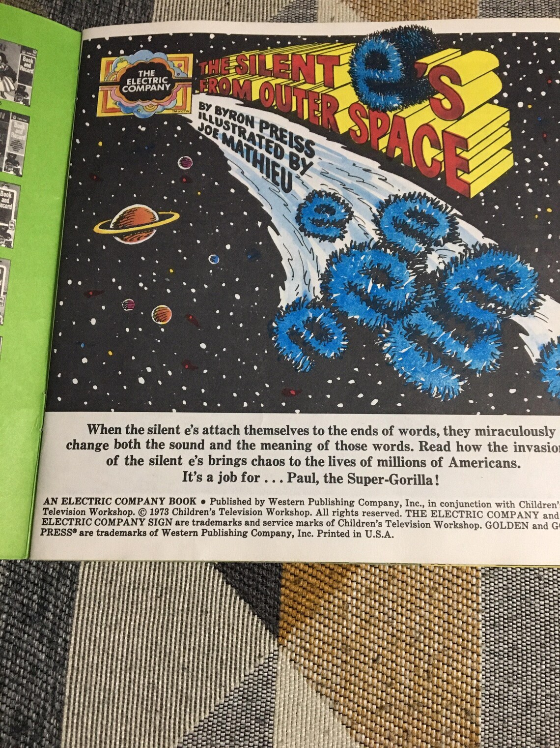 The Electric Company Silent E