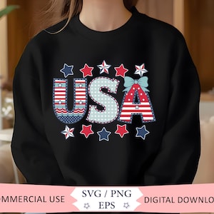 Patriotic SVG, 4th of July PNG, America Coquette Png, USA Digital Download for Cricut & Sublimation