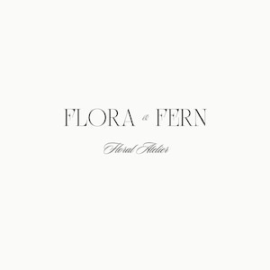 Premade logo // Custom logo design, Text only logo, Minimalist logo, Modern logo, Simple logo, fashion logo, minimal logo, text logo
