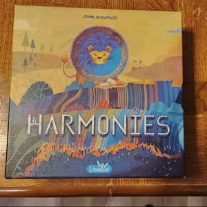 3D Printed Insert for Harmonies Board Game – Custom Storage Solution