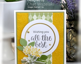 Tarjeta de cumpleaños: Te deseo todo lo mejor.