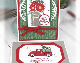 Christmas in July Cards- Two for Five