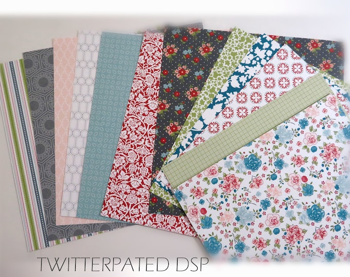 Stampin' up Retired Twitterpated Designer Series Paper - Etsy