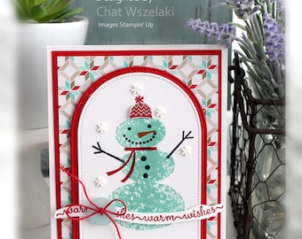 Christmas in July Card- Warm Wishes
