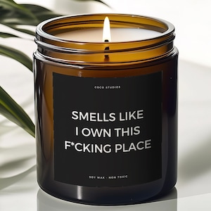 New Homeowner Gift Housewarming Candle Closing Day Gift Funny New House Gift Condo Owner Closing Gift For House House Warming Gift