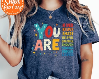 Positive Teacher Shirt, Inspiring Classroom Tee, Educator Shirt, Back To School Outfit, Motivational Teacher Tee, Teacher Appreciation Shirt