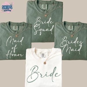 Bridesmaid Shirt For Bridal Party , Bachelorette Party Shirt,  Maid Of Honor And Bridesmaid Wedding Shirt, Bridal Party Outfit
