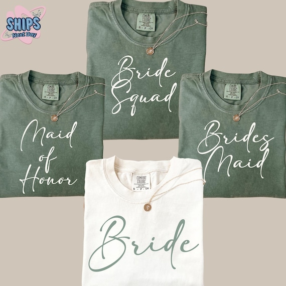 Bridesmaid Shirt For Bridal Party , Bachelorette Party Shirt,  Maid Of Honor And Bridesmaid Wedding Shirt, Bridal Party Outfit