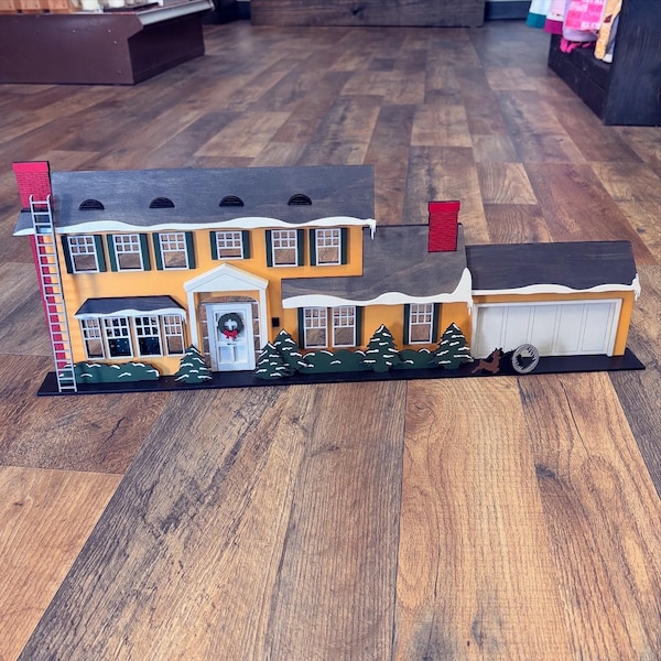 Griswold House - Fichier laser pour les vacances de Noël