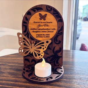 Memorial theelichthouders - laserbestand
