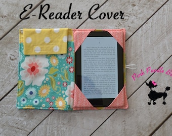 Kindle Cover Pattern, Ereader Case Pattern, PDF Sewing Patterns, iPad, iPad Mini, Kindle Fire, "The E-reader Cover"