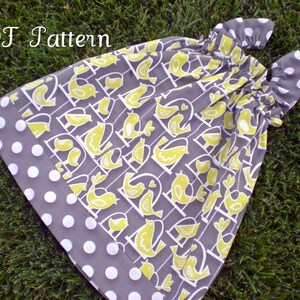 Girls Dress Pattern PDF Sewing Pattern, Toddler, Baby Girl...The Ruffle Sleeve Dress sizes 12m-8 INSTANT DOWNLOAD