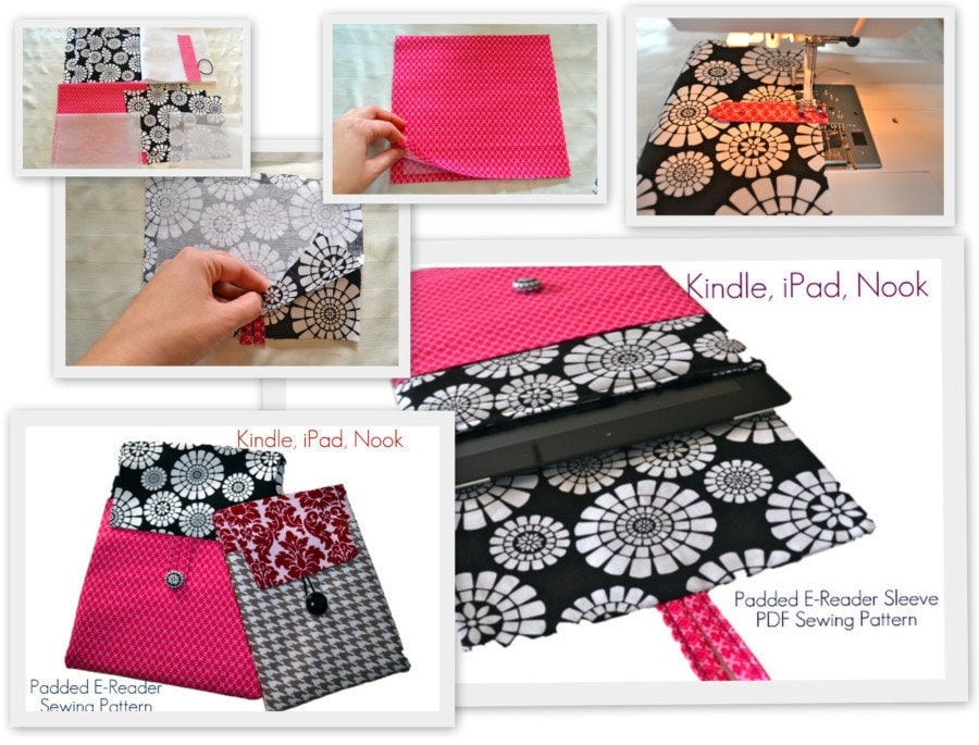 Ereader Cover Pattern Bundle PDF Sewing Patterns Cover Etsy