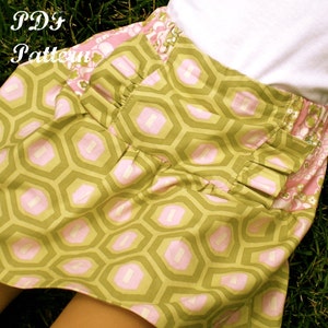 Girls Skirt Pattern, PDF Sewing Patterns The Mckenna Skirt sizes 12m-12 image 2