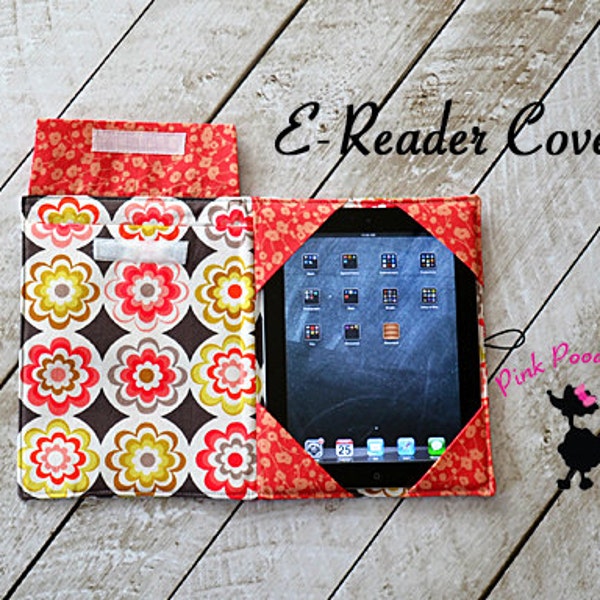 iPad Cover Pattern, Easy sewing Pattern PDF, iPad, iPad Mini, Kindle Fire, case, sleeve, cover, Instant Download