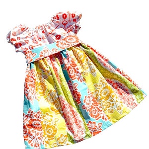Mädchen Kleid Schnittmuster, Bauernkleid Schnittmuster, Schnittmuster, PDF Schnittmuster, Easy Sewing PDF Patterns, Mädchen, Baby Schnittmuster &quot;&quot;Hailey Kleid&quot;&quot;