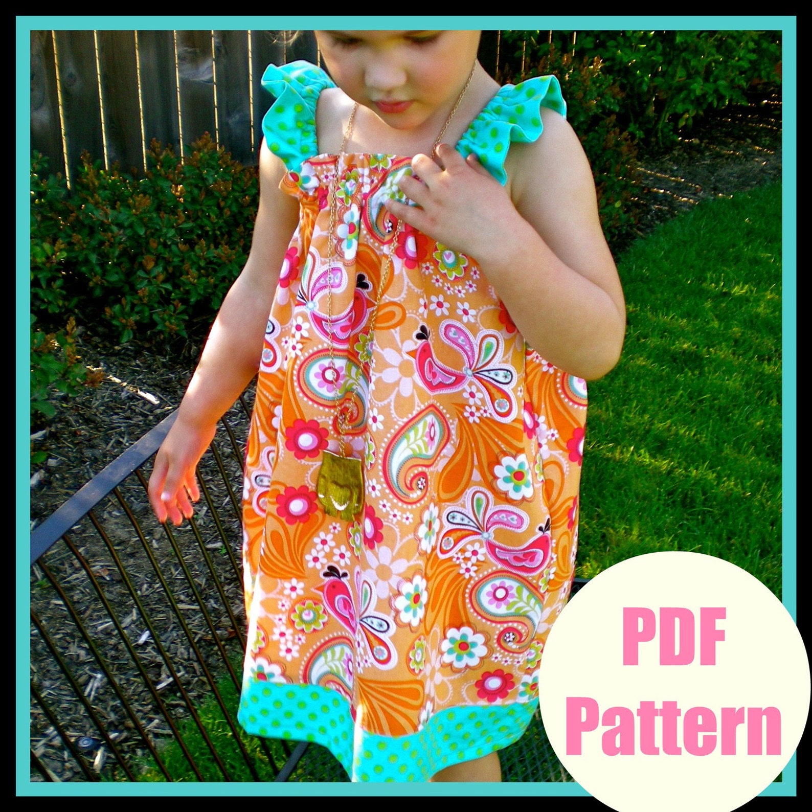 Dress Pattern PDF Sewing Pattern...the Ruffle Sleeve Dress Etsy
