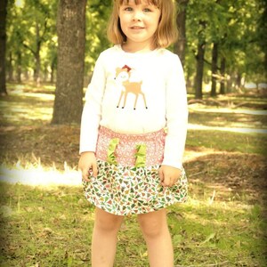 Girls Skirt Pattern, PDF Sewing Patterns The Mckenna Skirt sizes 12m-12 image 5